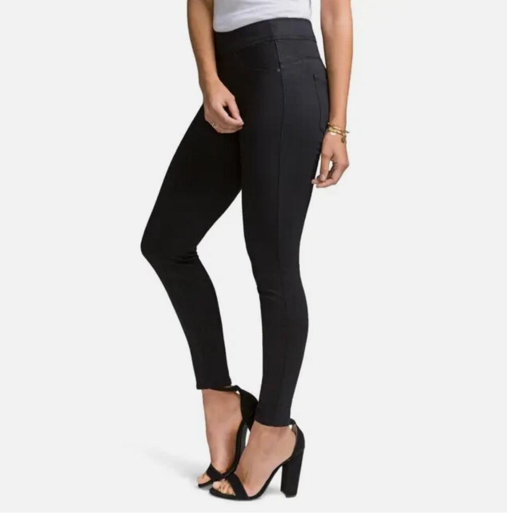 NYDJ 360 Sculpt Pull On Legging Jeans Nuit Black Sz 26 NWT $119 {K16}
